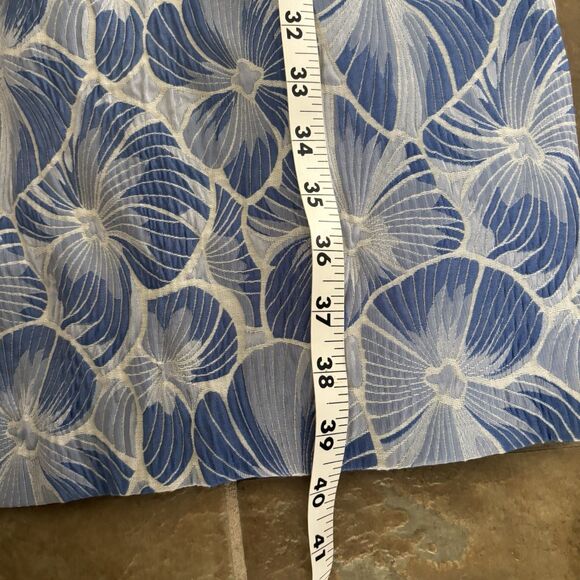 HD In Paris Dress Womens Size 2 Blue Spaghetti Strap Body Con Anthropologie - Picture 4 of 10